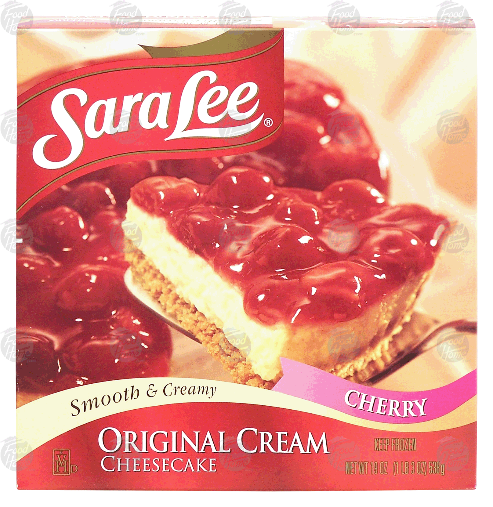 Sara Lee  original cream cheesecake, cherry Full-Size Picture